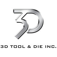 3D Tool & Die Inc. Logo
