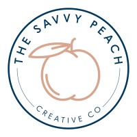 The Savvy Peach Creative Co. Logo