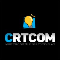 CRTCOM Impressão Digital e Soluções Visuais Logo