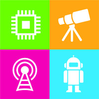 New England Sci-Tech Inc. Logo