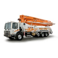 Hat City Concrete Pumping Logo