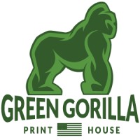 Green Gorilla Print House Logo