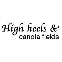 High Heels & Canola Fields Logo