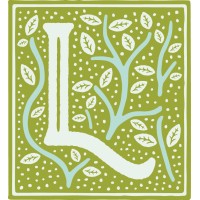 Leaves Book and Tea Shop Logo
