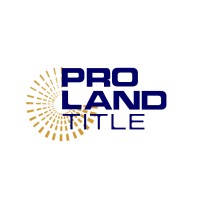 Pro Land Title Company Logo