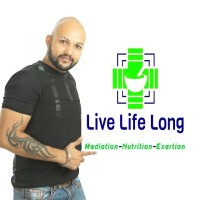 Live Life Long - Mediation / Nutrition / Exertion Logo
