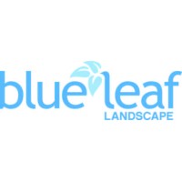 Blue Leaf Landscape Logo