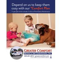 Greater Comfort Heating & Air Conditioning, Inc Logo