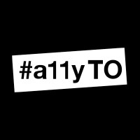 #a11yTO - Accessibility Toronto Logo