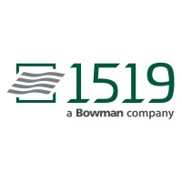 1519 Surveying, LLC, a Bowman Company Logo