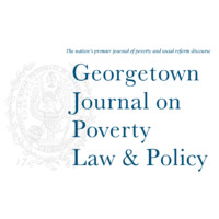 Georgetown Journal on Poverty Law & Policy Logo
