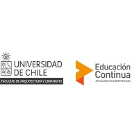 Educación Continua de la Facultad de Arquitectura y Urbanismo de la Universidad de Chile Logo