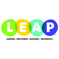 L.E.A.P. - Learning, Employment, Assistance, Partnership Logo