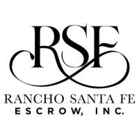 Rancho Santa Fe Escrow Logo