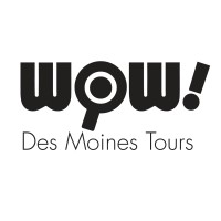 Wow! Des Moines Tours Logo