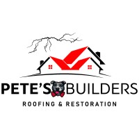 Pete’s Builders INC Roofing and Restoration Logo
