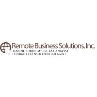 Jeanine Buben, MT, EA, Trustee, Accountant Contractor Logo