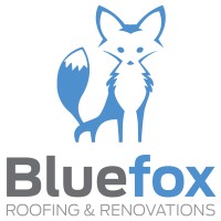 Blue Fox Roofing & Renovations Logo