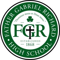 Father Gabriel Richard High School - Ann Arbor, Michigan Logo