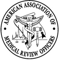 American Association of Medical Review Officers Logo