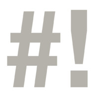 #! (Shebang) Logo