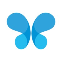 Blue Butterfly Logo
