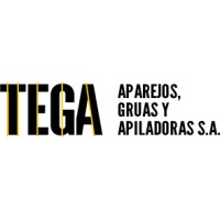 TEGA, APAREJOS, GRUAS Y APILADORAS S.A. Logo