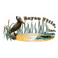 Bayou Title, Inc. Lafayette Logo