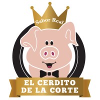El cerdito de la corte Logo