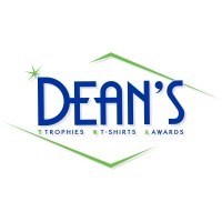 Deans Trophies, T-Shirts and Awards Logo