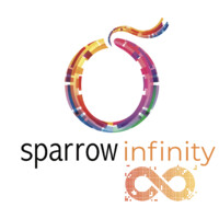 Sparrow Infinity- Digital Transformation Logo