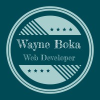 Wayne Boka, Web Developer Logo