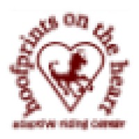 Hoofprints on the Heart Logo