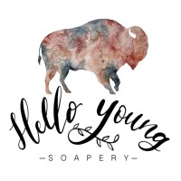 Hello Young Soapery Logo
