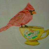 Lady Redbird Tea room Logo