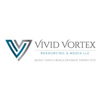 Vivid Vortex Resourcing & Media LLC Logo