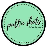 Pulln Shots Coffee Catering Logo