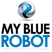MY BLUE ROBOT Creative Agency LLC Logo