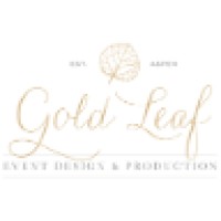 Gold Leaf Event Design & Production Logo
