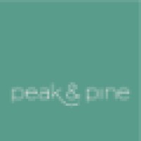 Peak & Pine: small batch social media Logo