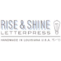 Rise and Shine Letterpress Logo