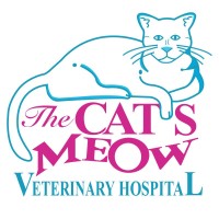 The Cats Meow Veterinary Hospital Logo