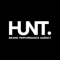 HUNT. Brand Performance Agency Logo