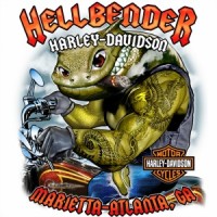 Hellbender Harley-Davidson Logo