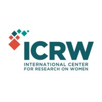 International Center for Research on Women (ICRW) Logo