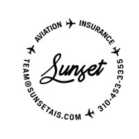Sunset Aviation Insurance Logo