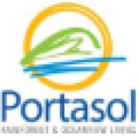 Portasol Rainforest and Ocean View Living Logo