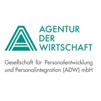 AGENTUR DER WIRTSCHAFT - Gesellschaft für Personalentwicklung und Personalintegration (ADW) mbH Logo