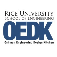 Oshman Engineering Design Kitchen - Rice University Logo