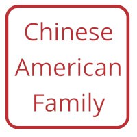 Chinese American Family Logo